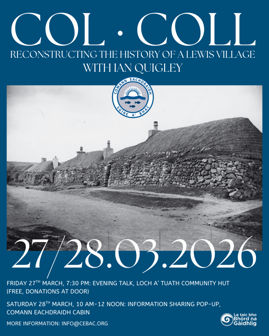 View the recording of 'Coll: Reconstructing the History of a Lewis Village'